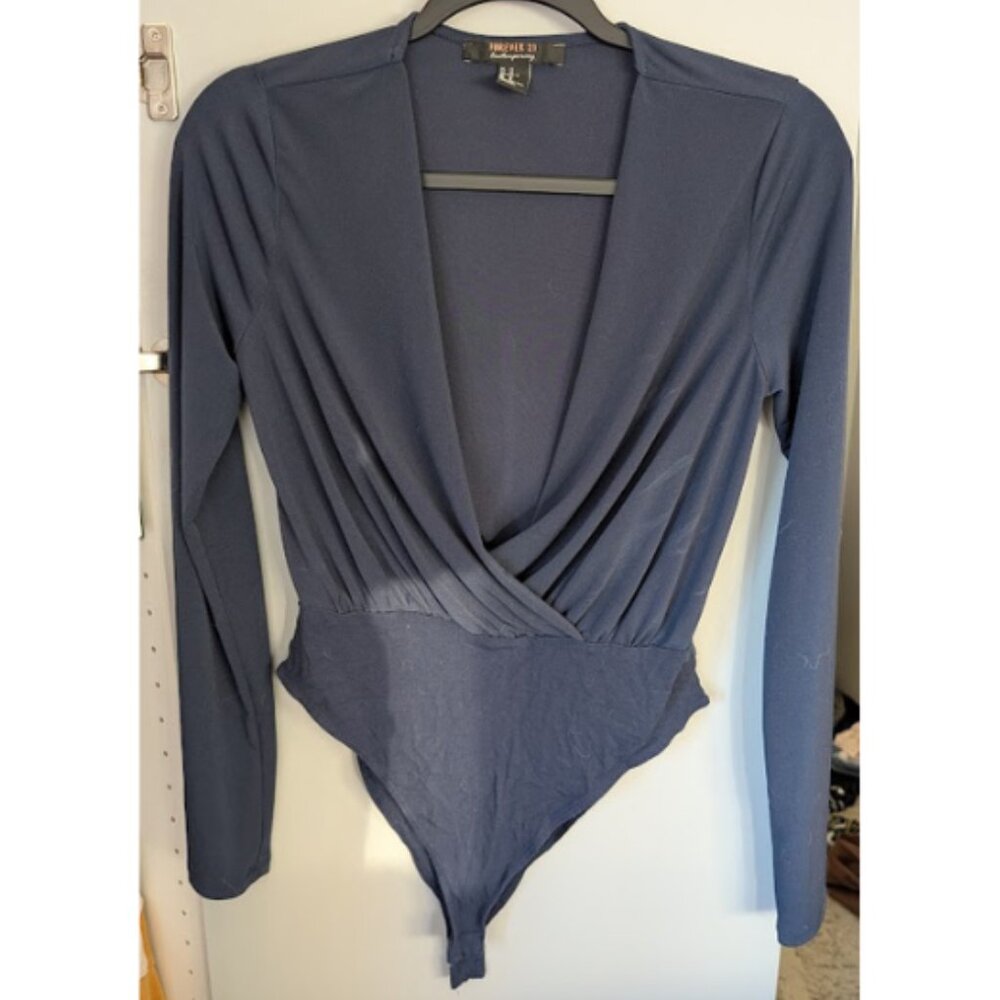 Forever 21 Navy Body Suit - Medium